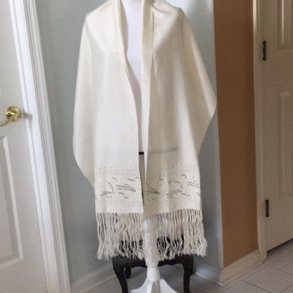 100% silk scarf/wrap. Lord & Taylor